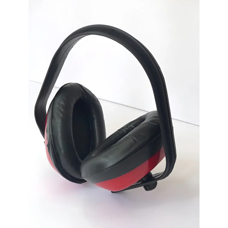 Tapaoido Tipo Diadema O Copa Workseg 24db Proteccion Oido Rojo