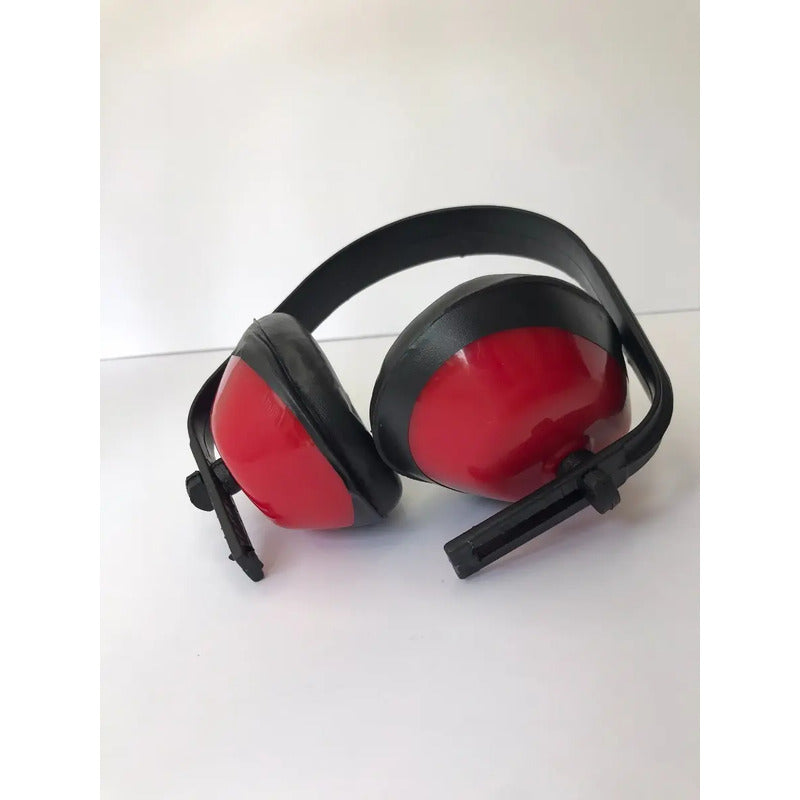 Tapaoido Tipo Diadema O Copa Workseg 24db Proteccion Oido Rojo