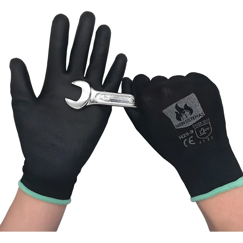 Guantes Aben H20 Poliuretano Antideslizantes 6 Pares