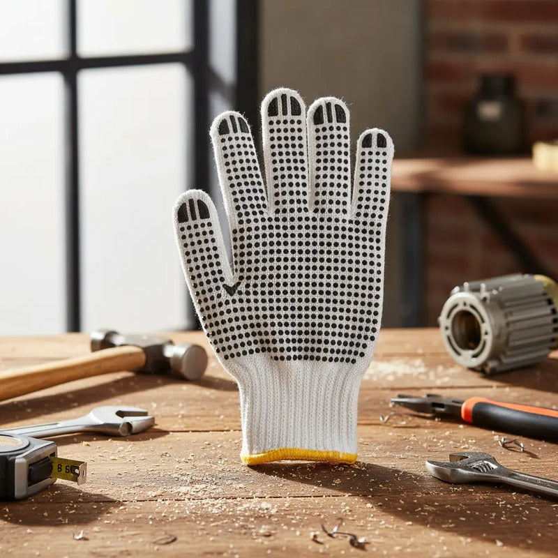 Guantes De Seguridad Abein H40 Antideslizantes X6 Pares