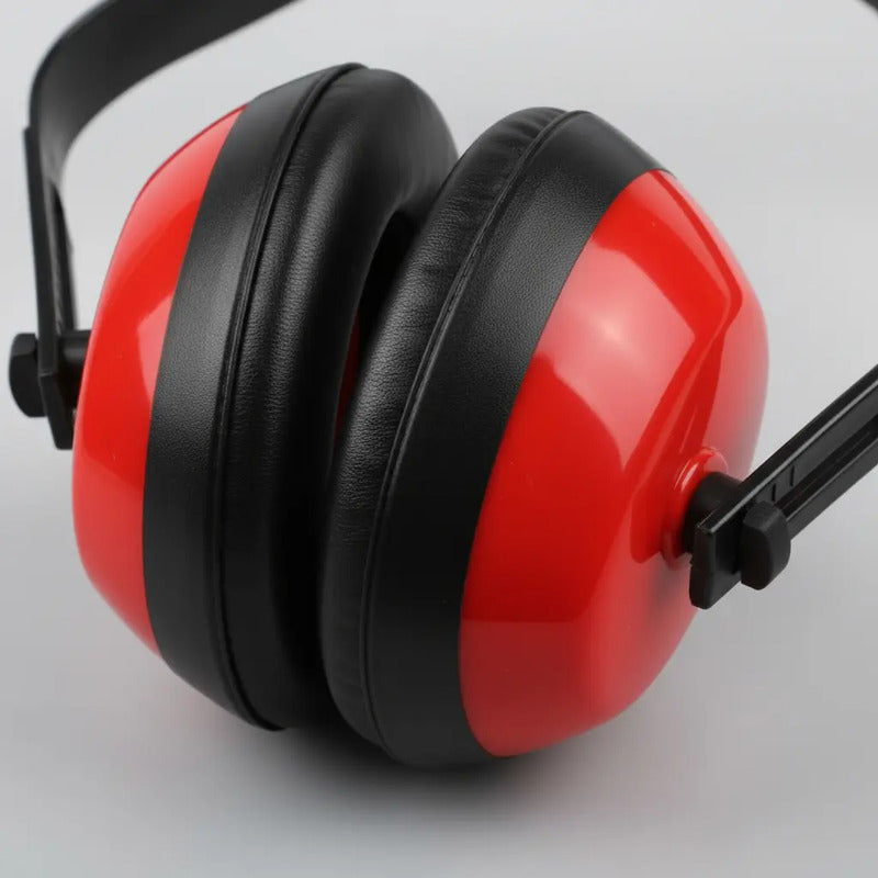 Workseg A40 Diadema Proteccion Oidos Industrial Rojo
