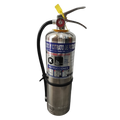 Extintor tipo K 1.5 galones en acero inoxidable