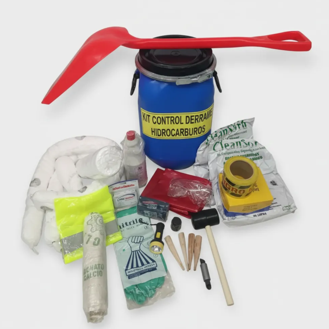 Kit Control Derrames Basico Hidrocarburos