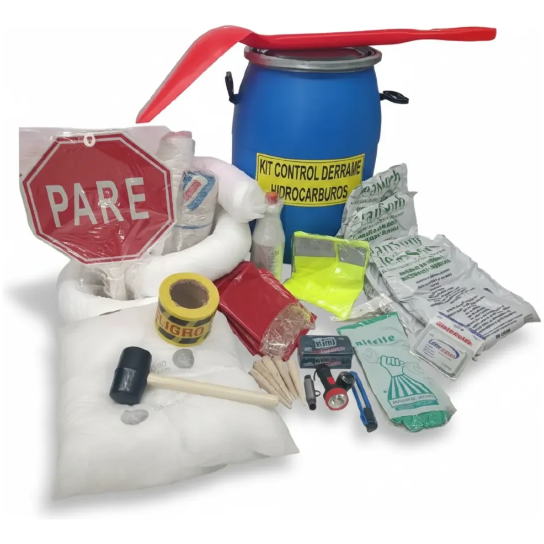 Kit Control Derrames Basico Hidrocarburos