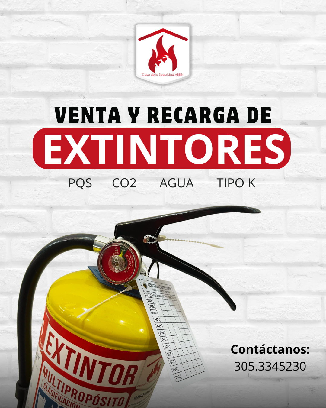 Recarga y Mantenimiento de extintores